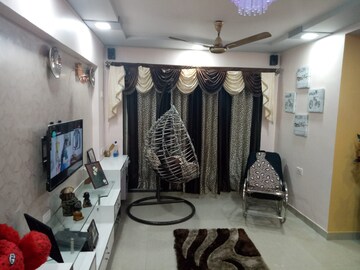 Living Room in 2 BHK Apartment at Evershine Woods, Mira Road – for Rent