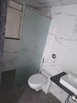 Bathroom in 3 BHK Apartment at Goel Ganga Serio, Kharadi – for Sale