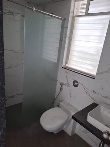 Bathroom in 3 BHK Apartment at Goel Ganga Serio, Kharadi – for Sale