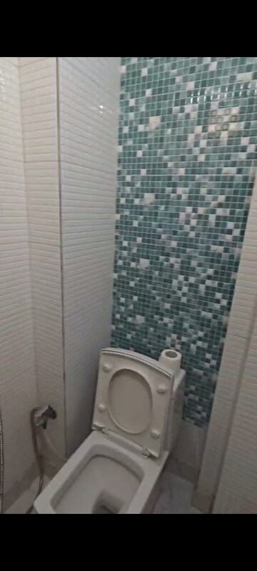 Bathroom in 2 BHK Builder Floor at Mahavir Enclave 1 – for Rent
