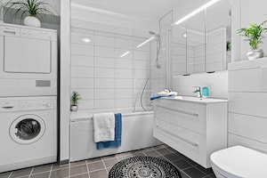 Bathroom in 4 BHK Apartment at Signature Global Cloverdale, Sector 71 – for Sale