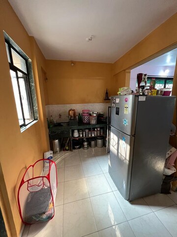 Kitchen in 1 BHK Apartment at Yashraj Park CHS, Kasarvadavali – for Sale