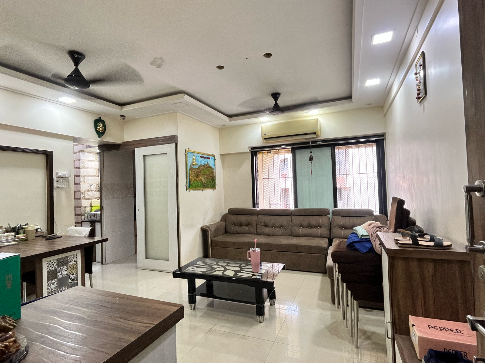 2 BHK + Pooja Room,Study Room Apartment For Sale in New Brahmand Phase 7 CHS