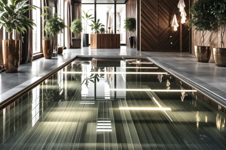 Swimming Pool, trump-residences 4 Bedroom 3929 Sq.Ft. Apartment In Dhani Gurgaon 9005256