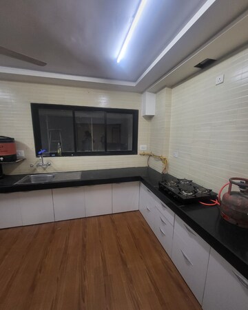 Kitchen in 4 BHK Apartment at Vastrapur – for Rent