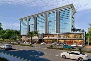  Office Space – Exterior View View at Thaltej - for Rent
