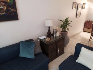 Living Room in 4 BHK Builder Floor at Greater Kailash – for Rent