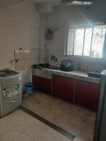 Bathroom in 1 BHK Apartment at Crystal Palace CHS, Malad West – for Rent