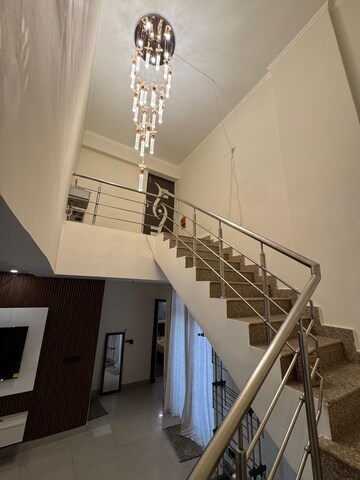 Staircase in 3 BHK Penthouse at Amrapali Princely Estate, Sector 76 – for Rent