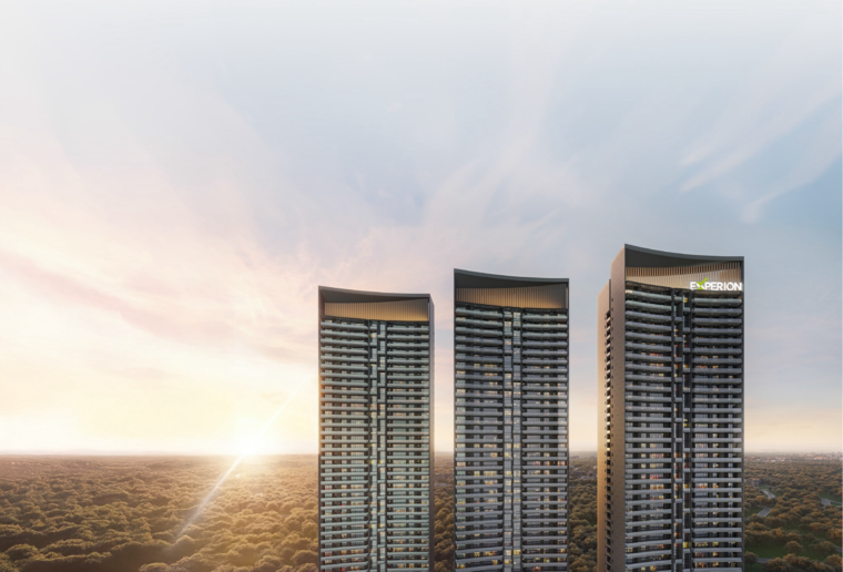 Exterior View, experion-the-trillion 3 Bedroom 2800 Sq.Ft. Apartment In Islampur Gurgaon 9005365