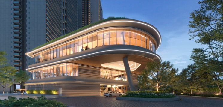 Exterior View, experion-the-trillion 3 Bedroom 2800 Sq.Ft. Apartment In Islampur Gurgaon 9005365