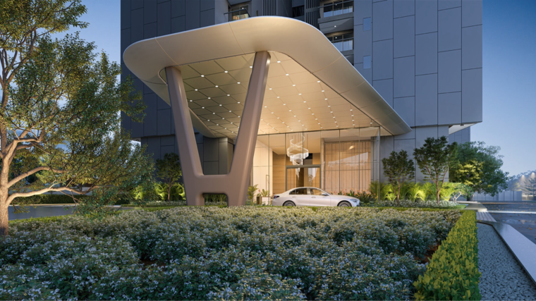 Exterior View, experion-the-trillion 3 Bedroom 2800 Sq.Ft. Apartment In Islampur Gurgaon 9005365
