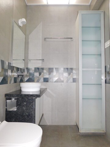 Bathroom in 2 BHK Apartment at Raheja Sherwood, Goregaon East – for Rent