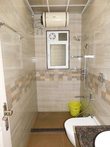 Bathroom in 2 BHK Apartment at Raheja Sherwood, Goregaon East – for Rent