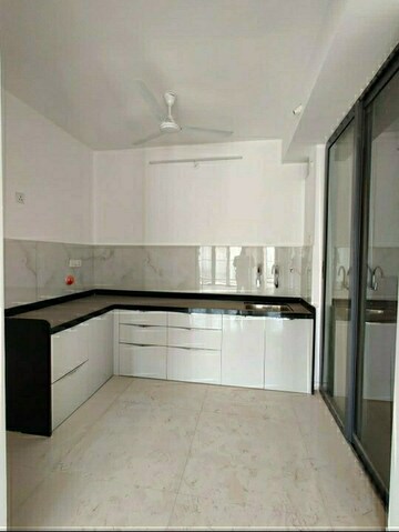 Kitchen in 3 BHK Apartment at Kohinoor Viva City, Dhanori – for Rent