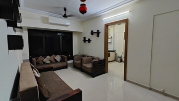 Living Room in 1 BHK Apartment at Shree Ahimsa Dhaam, Malad West – for Rent
