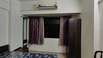 Bedroom in 1 BHK Apartment at Shree Ahimsa Dhaam, Malad West – for Rent