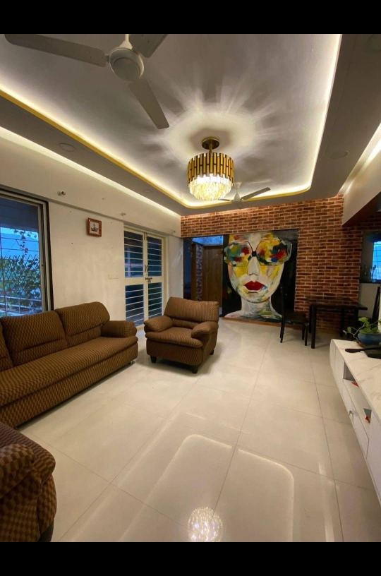 3 BHK + Study Room Apartment For Rent in Pride World City Wellington