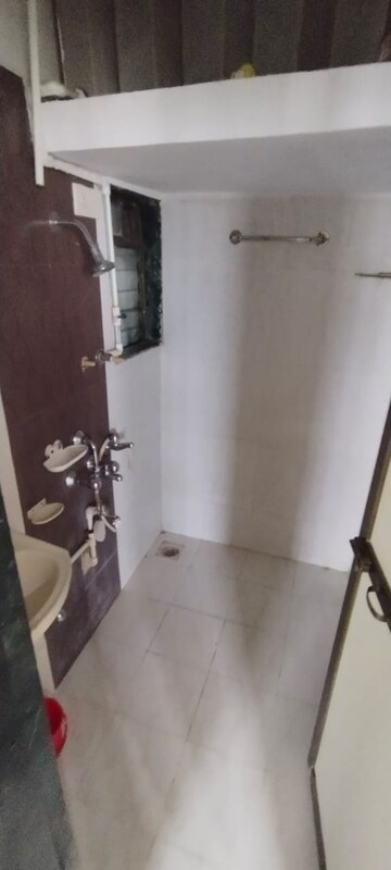 Bathroom in 1 BHK Apartment at New Vegas Plaza, Owale – for Rent