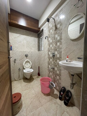 Bathroom in 1 BHK Apartment at Kyraa Ariso Apartment, Chembur – for Rent