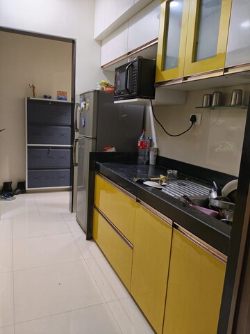 Kitchen in 1.5 BHK Apartment at Lodha Splendora, Ghodbunder Road – for Rent