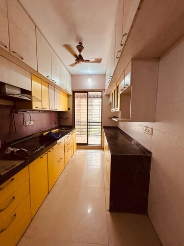 Kitchen in 3 BHK Apartment at M.K Morya Heights, Kharghar – for Rent