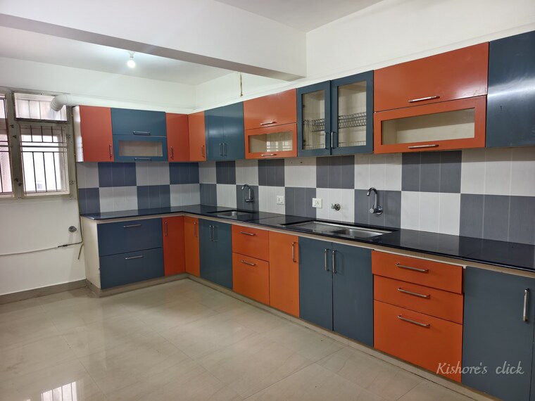 Kitchen, nalanchira 3 Bedroom 1550 Sq.Ft. Apartment In Nalanchira Thiruvananthapuram 9005567