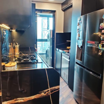 Kitchen in 2 BHK Apartment at Kalindi Goregaon, Goregaon West – for Rent