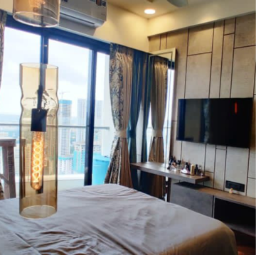 Living Room in 2 BHK Apartment at Kalindi Goregaon, Goregaon West – for Rent