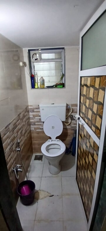 Bathroom in 1 BHK Apartment at Neha Galaxy, Prabhadevi – for Rent