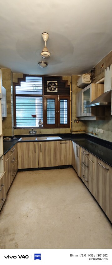 Kitchen in 3 BHK Builder Floor at Defence Colony – for Rent