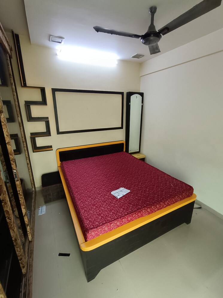 Bedroom, om-prabhu-manohar-chs 2 Bedroom 1200 Sq.Ft. Apartment In Seawoods Sector 50 Navi Mumbai 9005687