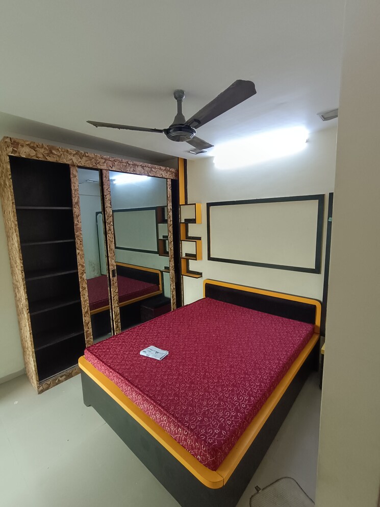 Bedroom, om-prabhu-manohar-chs 2 Bedroom 1200 Sq.Ft. Apartment In Seawoods Sector 50 Navi Mumbai 9005687