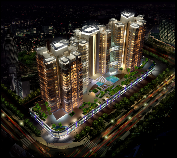 3 BHK + Pooja Room Apartment For Sale in Satra Park