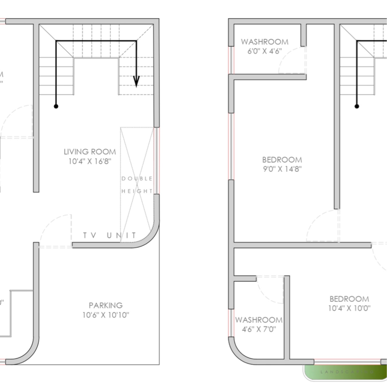 Floor Plan, lohgaon 3.5 Bedroom 2200 Sq.Ft. Villa In Lohgaon Pune 9005715