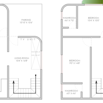 Floor Plan in 3.5 BHK Villa at Lohgaon – for Sale
