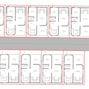 Floor Plan in 3.5 BHK Villa at Lohgaon – for Sale