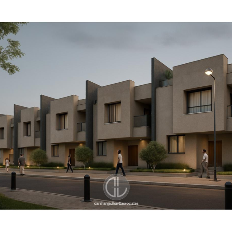 Exterior View, lohgaon 3.5 Bedroom 2200 Sq.Ft. Villa In Lohgaon Pune 9005715