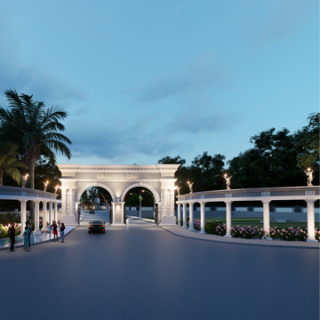  Plot – Exterior View View at Riyasat Bliss, Rasayani - for Sale