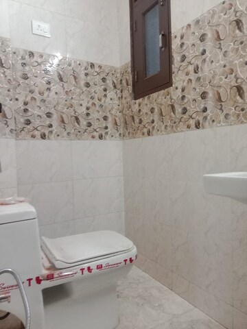 Bathroom in 2 BHK Builder Floor at Paryavaran Complex – for Rent