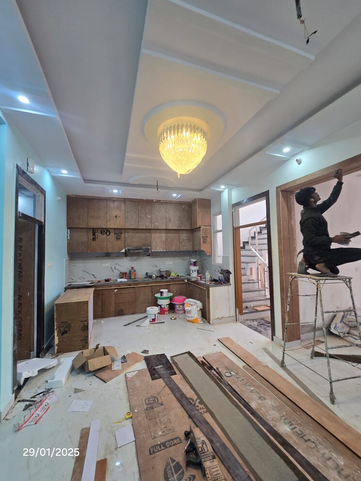 Kitchen, jankipuram 3 Bedroom 1400 Sq.Ft. Independent House In Jankipuram Lucknow 9005765