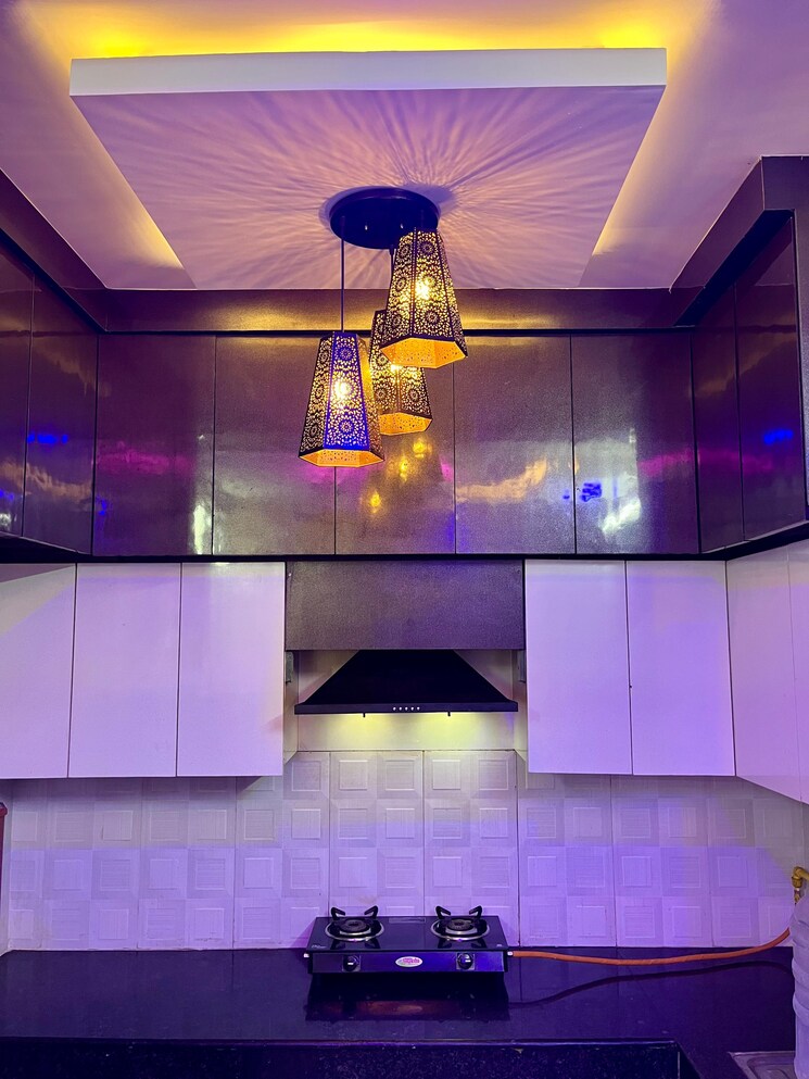 Kitchen, aditya-urban-homes 2 Bedroom 840 Sq.Ft. Apartment In Shahpur Bamheta Ghaziabad 9005814