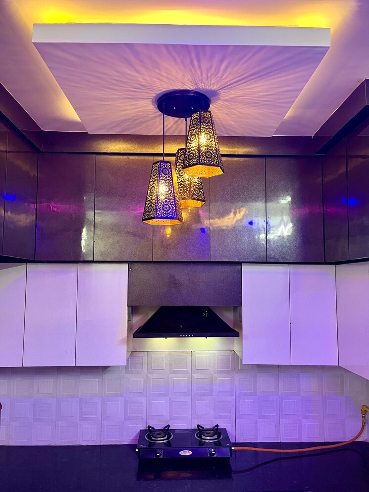 Kitchen, aditya-urban-homes 2 Bedroom 840 Sq.Ft. Apartment In Shahpur Bamheta Ghaziabad 9005814