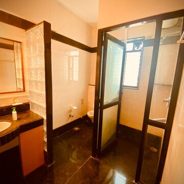 Bathroom in 4 BHK Penthouse at Sindh Society, Aundh – for Rent