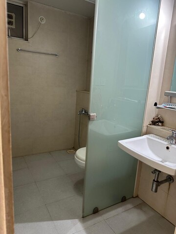 Bathroom in 3 BHK Apartment at Amanora Aspire Towerss, Hadapsar – for Rent