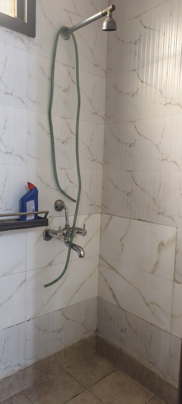 Bathroom in 2 BHK Builder Floor at Lajpat Nagar – for Rent