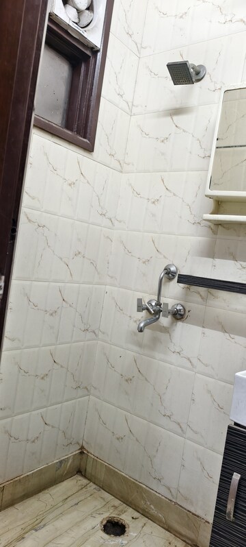 Bathroom in 2 BHK Builder Floor at Lajpat Nagar – for Rent