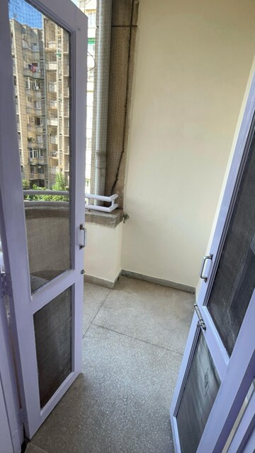 Balcony in 3 BHK Apartment at Karam Hi Dharam Apartment, Sector 55 – for Rent