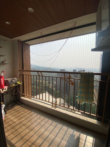 Balcony in 2 BHK Apartment at Lodha Aqua, Mira Road – for Rent