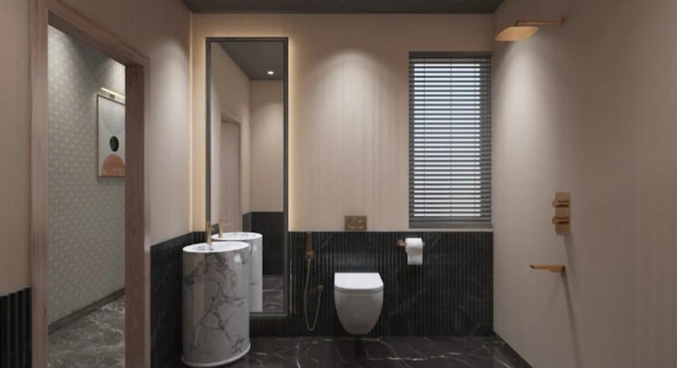 Bathroom, innovision-the-midtown Commercial Shop 547 Sq.Ft. In Nalasopara West Palghar 8996137